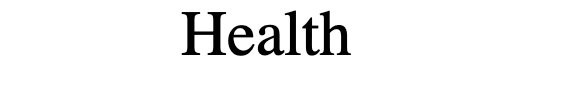 health